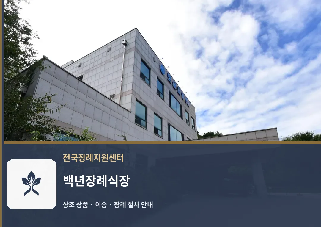 백년장례식장 바깥 기록 1